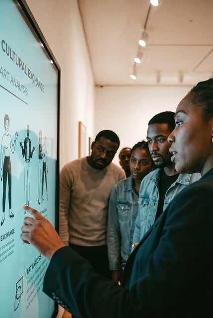 screen, technology, team, analysis, data, business, interactive, presentation, collaboration, digital, office, meeting, graphic, chart, communication, learning, group, modern, tech, innovation, ai generated